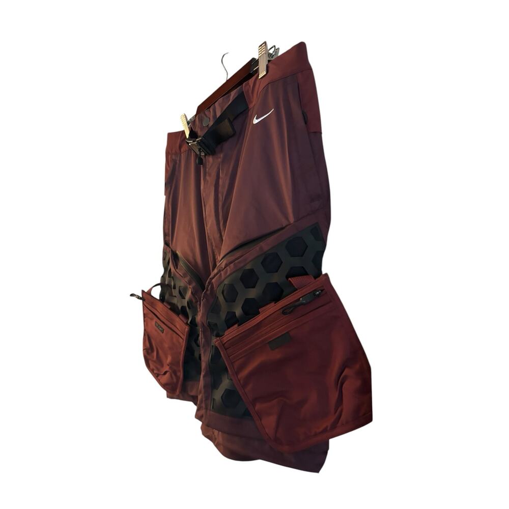 Nike Women’s ISPA Skirt Burgundy Pockets Comfort Casual HM5009-652 Size S - Picture 2 of 5
